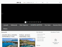 Tablet Screenshot of olymposturizm.com